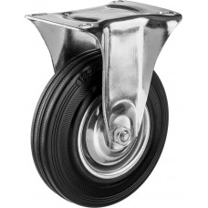 ЗУБР 125 мм, 100 кг, колесо неповоротное 30936-125-F Профессионал ЗУБР 125 мм, 100 кг, колесо неповоротное 30936-125-F Профессионал