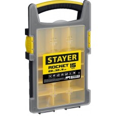 STAYER 280 х 325 х 50 (15"), пластиковый, органайзер ROCKET-15 2-38031_z01 STAYER 280 х 325 х 50 (15"), пластиковый, органайзер ROCKET-15 2-38031_z01