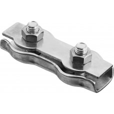 ЗУБР 3 мм, 75 шт., зажим троса двойной 4-304445-03 ЗУБР 3 мм, 75 шт., зажим троса двойной 4-304445-03