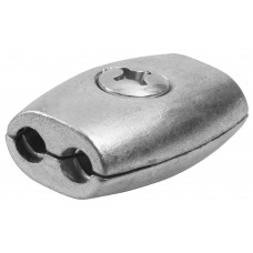 ЗУБР 2 мм, 30 шт., зажим троса "Бочонок" 4-304455-02 ЗУБР 2 мм, 30 шт., зажим троса "Бочонок" 4-304455-02