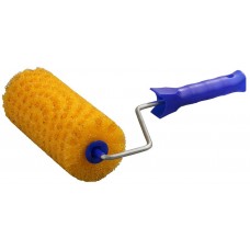 STAYER 180 мм, ⌀80 мм, поролон, валик с ручкой СТРУКТУРНЫЙ ПОРОЛОН В ГОРОШЕК 0367-18 STAYER 180 мм, ⌀80 мм, поролон, валик с ручкой СТРУКТУРНЫЙ ПОРОЛОН В ГОРОШЕК 0367-18