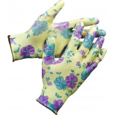 GRINDA S-M, 13 класс, прозрачное нитриловое покрытие, перчатки садовые 11295-S GRINDA S-M, 13 класс, прозрачное нитриловое покрытие, перчатки садовые 11295-S