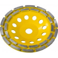 STAYER 180 мм, L- 22.2 мм, алмазная, сегментная, двухрядная, чашка 33381-180 STAYER 180 мм, L- 22.2 мм, алмазная, сегментная, двухрядная, чашка 33381-180