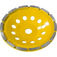 STAYER 180 мм, L- 22.2 мм, алмазная, сегментная, однорядная, чашка 33382-180 STAYER 180 мм, L- 22.2 мм, алмазная, сегментная, однорядная, чашка 33382-180