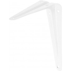 STAYER 100х125 мм, толщина 0,8 мм, белый, уголок-кронштейн 37401-1 STAYER 100х125 мм, толщина 0,8 мм, белый, уголок-кронштейн 37401-1