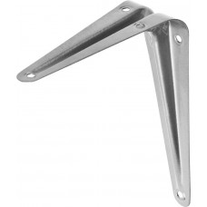 STAYER 100х125 мм, толщина 0,8 мм, серый, уголок-кронштейн 37401-2 STAYER 100х125 мм, толщина 0,8 мм, серый, уголок-кронштейн 37401-2