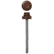 ЗУБР 65 х 4.8 мм, 900 шт., RAL 8017 шоколадно-коричневый, СКД саморезы кровельные для деревянной обрешетки 4-300310-48-065-8017 Профессионал ЗУБР 65 х 4.8 мм, 900 шт., RAL 8017 шоколадно-коричневый, СКД саморезы кровельные для деревянной обрешетки 4-300310-48-065-8017 Профессионал