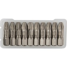 KRAFTOOL PZ3, 25 мм, 10 шт., Cr-Mo сталь, набор бит X-DRIVE 26123-3-25-10 KRAFTOOL PZ3, 25 мм, 10 шт., Cr-Mo сталь, набор бит X-DRIVE 26123-3-25-10