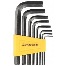 STAYER 8 шт., ключи имбусовые 27405-H8 STAYER 8 шт., ключи имбусовые 27405-H8