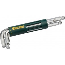 KRAFTOOL 8 шт., Cr-Mo, ключи имбусовые в наборе, короткие 27431-2_z01 KRAFTOOL 8 шт., Cr-Mo, ключи имбусовые в наборе, короткие 27431-2_z01