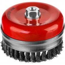 MIRAX Ø 125 мм, проволока 0.5 мм, усиленная щетка чашечная для УШМ 35144-125 MIRAX Ø 125 мм, проволока 0.5 мм, усиленная щетка чашечная для УШМ 35144-125