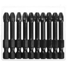 ЗУБР PZ3, 50 мм, 10 шт., кованые биты Pozidrive 26023-3-50-S10 ЗУБР PZ3, 50 мм, 10 шт., кованые биты Pozidrive 26023-3-50-S10