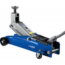 ЗУБР 3т, 192-533 мм, домкрат гидравлический подкатной T77 43055-3 Профессионал ЗУБР 3т, 192-533 мм, домкрат гидравлический подкатной T77 43055-3 Профессионал