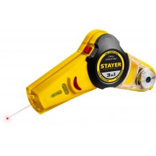 STAYER 7 м, точн. +/-1,5 мм/м, уровень с приспособлением для сверления 34987 STAYER 7 м, точн. +/-1,5 мм/м, уровень с приспособлением для сверления 34987