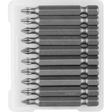 ЗУБР PH1, 50 мм, 10 шт., биты кованые МАСТЕР 26001-1-50-10 ЗУБР PH1, 50 мм, 10 шт., биты кованые МАСТЕР 26001-1-50-10