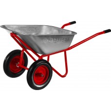 ЗУБР 110 л, 200 кг, тачка строительная двухколесная Т-22 39950 ЗУБР 110 л, 200 кг, тачка строительная двухколесная Т-22 39950