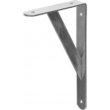 STAYER 250х150х30х4 мм, оцинкованный, уголок-кронштейн, усиленный 37420-5 STAYER 250х150х30х4 мм, оцинкованный, уголок-кронштейн, усиленный 37420-5