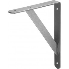 STAYER 250х200х30х4 мм, оцинкованный, уголок-кронштейн, усиленный 37421-5 STAYER 250х200х30х4 мм, оцинкованный, уголок-кронштейн, усиленный 37421-5