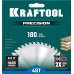 KRAFTOOL PRECISSION 180х20мм 48Т, диск пильный по дереву (36952-180-20)