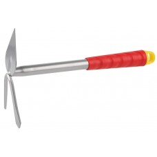 GRINDA 310 мм, 2 зубца, коннекторная система, углеродистая сталь, сердцевидное лезвие, мотыжка садовая 8-421437_z01 GRINDA 310 мм, 2 зубца, коннекторная система, углеродистая сталь, сердцевидное лезвие, мотыжка садовая 8-421437_z01