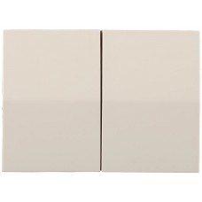 СВЕТОЗАР двухклавишный, без вставки и рамки, выключатель "ЭФФЕКТ" SV-54434-B