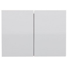 СВЕТОЗАР двухклавишный, без вставки и рамки, выключатель "ЭФФЕКТ" SV-54434-SM СВЕТОЗАР двухклавишный, без вставки и рамки, выключатель "ЭФФЕКТ" SV-54434-SM