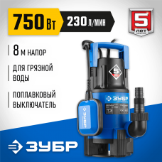 ЗУБР 750 Вт, дренажный насос для грязной воды, Профессионал (НПГ-Т3-750) ЗУБР 750 Вт, дренажный насос для грязной воды, Профессионал (НПГ-Т3-750)