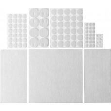 STAYER 98 шт., белый, набор: накладки самоклеящиеся на мебельные ножки 40917-H98 STAYER 98 шт., белый, набор: накладки самоклеящиеся на мебельные ножки 40917-H98