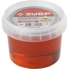 ЗУБР 100 гр., нейтральный, канифоль для паяльных работ 55470-100 ЗУБР 100 гр., нейтральный, канифоль для паяльных работ 55470-100