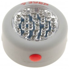 ЗУБР 24 LED, 3хААА, магнит, крючок для подвеса, фонарь светодиодный 61812 ЗУБР 24 LED, 3хААА, магнит, крючок для подвеса, фонарь светодиодный 61812