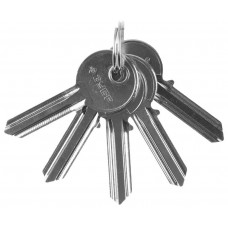 ЗУБР 5 шт, английский тип, заготовка ключа для цилиндровых механизмов 52195_z01 ЗУБР 5 шт, английский тип, заготовка ключа для цилиндровых механизмов 52195_z01