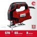 ЗУБР 570 Вт, 65 мм, электрический лобзик (Л-570) ЗУБР 570 Вт, 65 мм, электрический лобзик (Л-570)