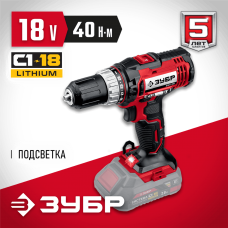 ЗУБР 18 В, без АКБ, в коробке, ударная дрель-шуруповерт ДШУ-185 Мастер ЗУБР 18 В, без АКБ, в коробке, ударная дрель-шуруповерт ДШУ-185 Мастер