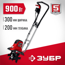 ЗУБР 900 Вт, 300 мм ширина обработки, 1 скорость, культиватор электрический ККД-900 Мастер ЗУБР 900 Вт, 300 мм ширина обработки, 1 скорость, культиватор электрический ККД-900 Мастер