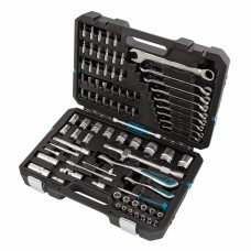 Набор инструментов 82 предметов , 120 зубьев, CrV, 1/4, 1/2 Gross ( 14149 ) Набор инструментов 82 предметов , 120 зубьев, CrV, 1/4, 1/2 Gross ( 14149 )