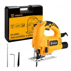 Электролобзик DEKO DKJS850 850 Вт, в кейсе, регулировка оборотов, с маятниковым ходом 063-4330 Электролобзик DEKO DKJS850 850 Вт, в кейсе, регулировка оборотов, с маятниковым ходом 063-4330