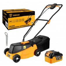 Газонокосилка аккумуляторная DEKO DKLM20V, 20В, 1x4.0Aч, з/у, 320мм 063-3007 Газонокосилка аккумуляторная DEKO DKLM20V, 20В, 1x4.0Aч, з/у, 320мм 063-3007