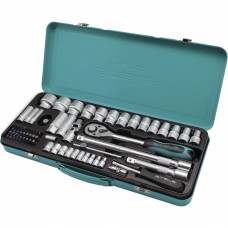 Набор торцевых головок с трещоткой, 1/2 и 1/4, 69 предметов Stels, ( 13576 ) Набор торцевых головок с трещоткой, 1/2 и 1/4, 69 предметов Stels, ( 13576 )