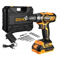 Дрель-шуруповерт аккумуляторная DEKO GCD20DU3 в кейсе, 20В, 2*2.0Ач 063-4145 Дрель-шуруповерт аккумуляторная DEKO GCD20DU3 в кейсе, 20В, 2*2.0Ач 063-4145