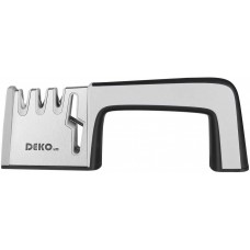 Ножеточка (точилка для ножей) DEKO KS01 универсальная, 4 режима заточки, черно-серая 041-0026 Ножеточка (точилка для ножей) DEKO KS01 универсальная, 4 режима заточки, черно-серая 041-0026