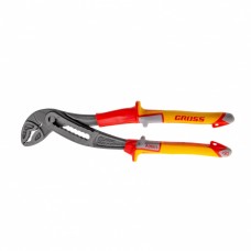 Клещи переставные, диэлектрические рукоятки до 1000 В, 240 мм Gross, ( 15725 ) Клещи переставные, диэлектрические рукоятки до 1000 В, 240 мм Gross, ( 15725 )