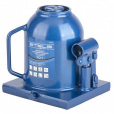 Домкрат гидравлический бутылочный телескопический, 10 т, H подъема 170-430 мм Stels, ( 51119 ) Домкрат гидравлический бутылочный телескопический, 10 т, H подъема 170-430 мм Stels, ( 51119 )