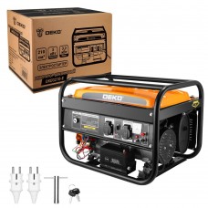 Генератор бензиновый DEKO DKEG210-E, 3,2 кВт, электростартер 065-1085-1 Генератор бензиновый DEKO DKEG210-E, 3,2 кВт, электростартер 065-1085-1