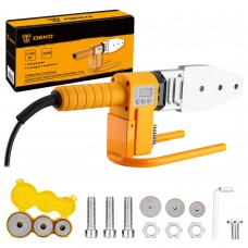 Аппарат для сварки полипропиленовых труб DEKO PPWM2100W LCD Advanced в металлическом кейсе, 6 насадок (20-63 мм) 063-5257 Аппарат для сварки полипропиленовых труб DEKO PPWM2100W LCD Advanced в металлическом кейсе, 6 насадок (20-63 мм) 063-5257