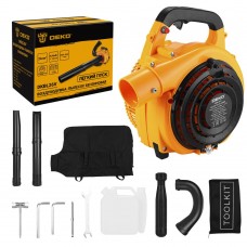 Воздуходувка - пылесос бензиновая DEKO DKBL26V, легкий пуск, 1,2 л.с., 750 м3/ч 063-4367 Воздуходувка - пылесос бензиновая DEKO DKBL26V, легкий пуск, 1,2 л.с., 750 м3/ч 063-4367