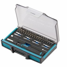 Отвертка с набором бит и торцевых головок для точных работ, Гибкий привод. 48 шт, CrMo Gross, ( 11599 ) Отвертка с набором бит и торцевых головок для точных работ, Гибкий привод. 48 шт, CrMo Gross, ( 11599 )