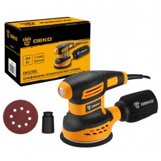 Шлифмашина эксцентриковая сетевая DEKO DKG350 063-4263 Шлифмашина эксцентриковая сетевая DEKO DKG350 063-4263