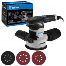 Шлифмашина эксцентриковая сетевая DEKO DKG550 063-4264 Шлифмашина эксцентриковая сетевая DEKO DKG550 063-4264