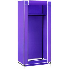 Универсальный тканевый шкаф для хранения вещей DEKO DKCL04 PURPLE, размер L, 150х70х45 см, фиолетовый 041-0015