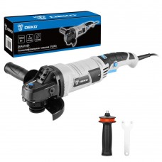 Шлифмашина угловая сетевая DEKO DKAG1850, 125 мм, 1850 Вт, c антивибрационной рукояткой и регулировкой скорости 063-4182 Шлифмашина угловая сетевая DEKO DKAG1850, 125 мм, 1850 Вт, c антивибрационной рукояткой и регулировкой скорости 063-4182